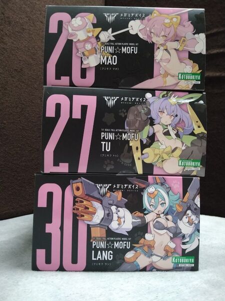 未開封未組立 メガミデバイス まとめ売り PUNI☆MOFU マオ トゥ ラン