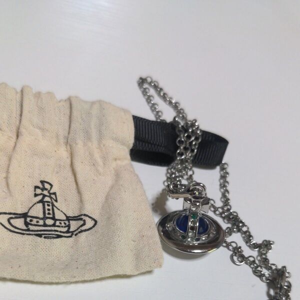 ヴィヴィアンウエストウッド Vivienne Westwood ネックレス オーブ ペンダント タイニーオーブネックレス パープル