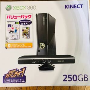 XBOX 360 250G + KINECT バリューパック 超貴重品 