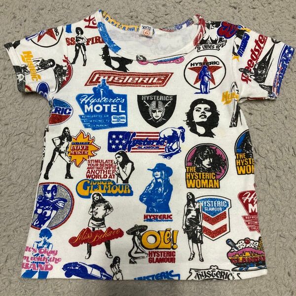 HYSTERIC MINI総柄Tシャツ 100サイズ