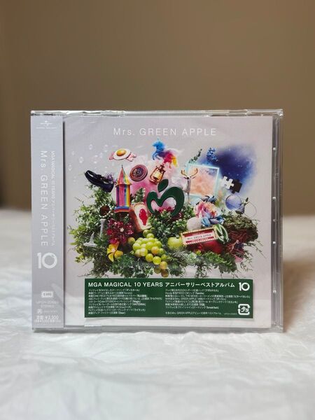Mrs GREEN APPLE MGA MAGICAL 10 YEARS アニバーサリーベストアルバム『10』 通常盤