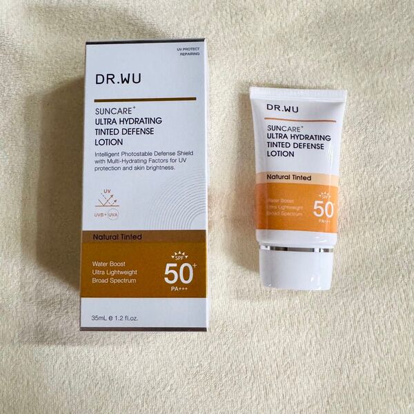 Dr.WU サンスクリーン+モイスト 色付き