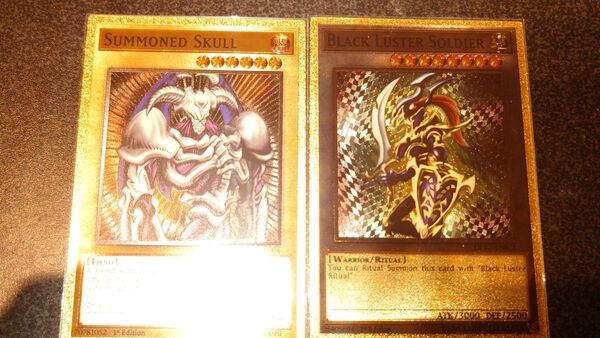 遊戯王 海外製ディスプレイ用プラカードデーモンの召喚とカオスソルジャー セット