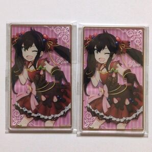 アイドルマスターシンデレラガールズ 的場梨沙 POPUP アクリルカード ツタヤ