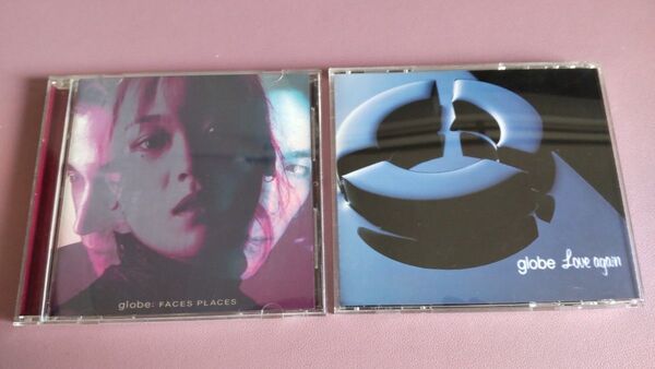 globe CD FACES PLACES Love again 合計2作品