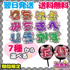 うちわ文字/貼るだけ/カット済み/文字パネル/なにわ男子/西畑大吾/大西流星/道枝駿佑/高橋恭平/長尾謙杜/藤原丈一郎/大橋和也
