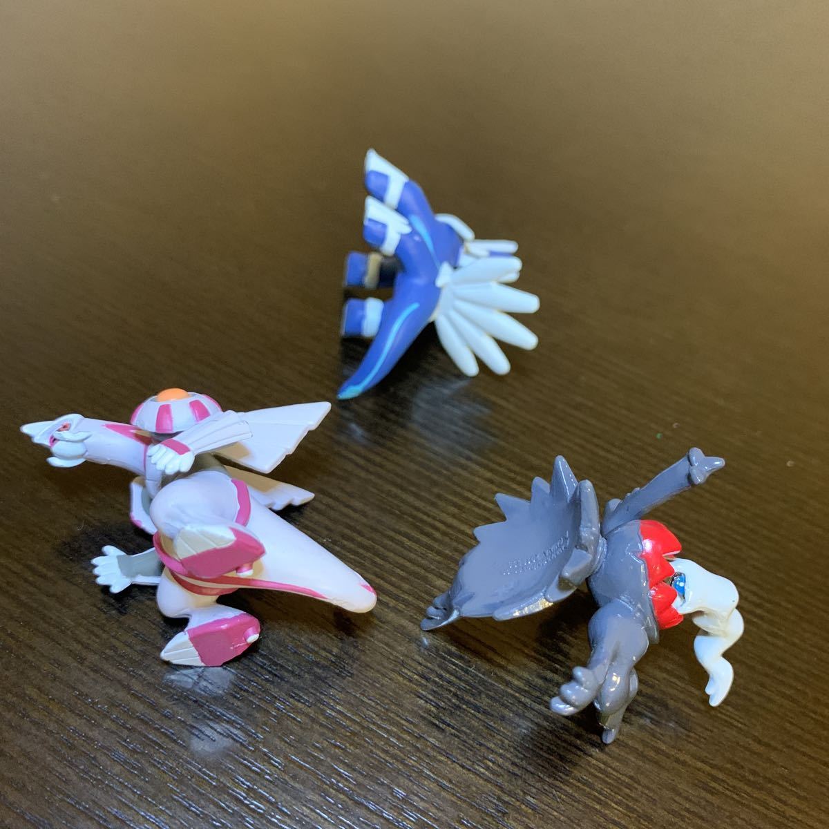 クリッピングフィギュア ディアルガ Vs パルキア ダークライ 中古品 ポケモン ポケットモンスター フィギュア
