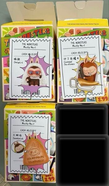 THE MONSTERS Wacky Mart ポップマート ラブブ フィギュア ワッキーマート