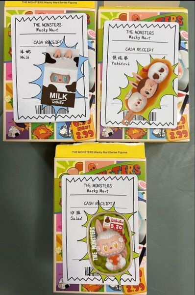 THE MONSTERS Wacky Mart ポップマート ラブブ フィギュア ワッキーマート