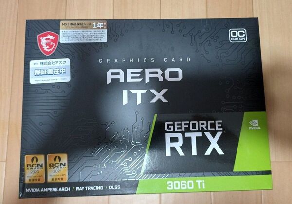 (美品)MSI GeForce RTX 3060 Ti OC モデル