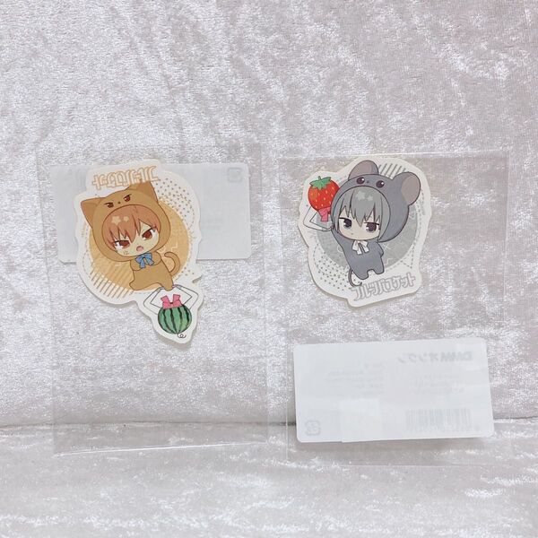 フルーツバスケット 書き起こし ステッカー DMMオンクレ限定品 草摩 由希 草摩 夾 シール オンクレ