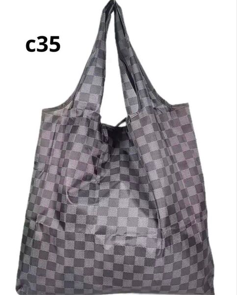 新品未使用 mサイズ コンパクト 折りたたみ エコバック c35