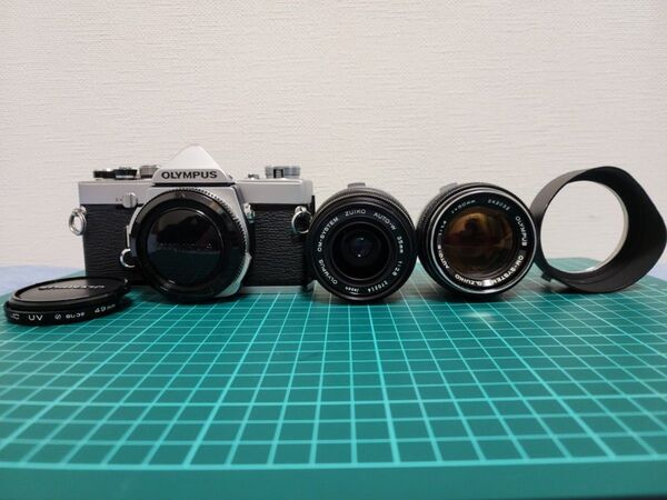 OLYMPUS OM-1/50mm F1.4/35mm F2.8のセット