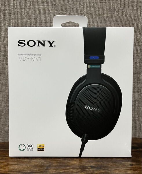 保証付き SONY MDR-MV1 サウンドモニターヘッドホン ブラック