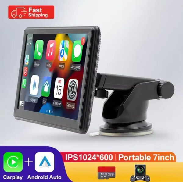 新品 7インチ ディスプレイオーディオ Carplay AndroidAuto②