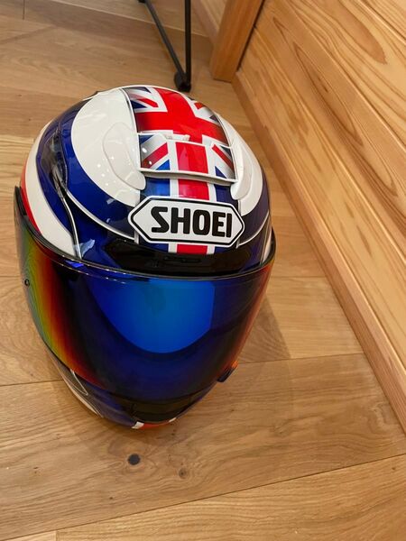 SHOEI ショウエイ X-TWELVE・X-12 ヘルメット Lサイズ 中古 純正クリアシールドとミラーシールドのセット