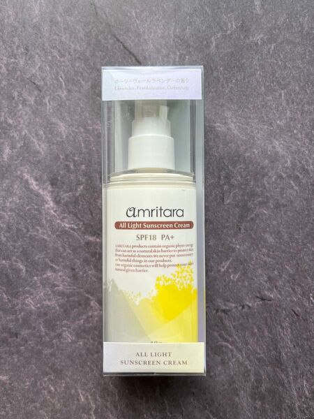 アムリターラ amritara オールライトサンスクリーンクリーム SPF18