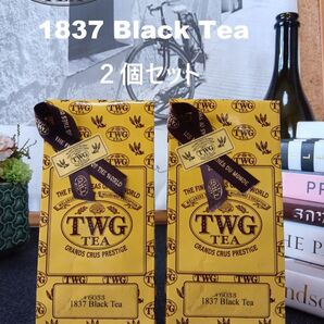 TWG 1837Black Tea 50g リーフティー 2個セット