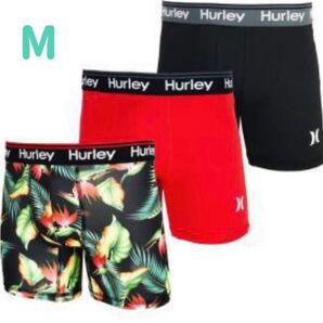 Hurley ハーレー ボクサーパンツ 吸汗速乾 Mサイズ 2枚組