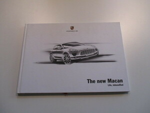 ポルシェ　The new Macan 当時のカタログ　、　Model　Range　