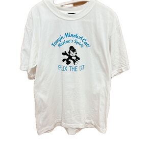 送料込み USA製 anvil フェリックス 半袖 Tシャツ 古着 2002年