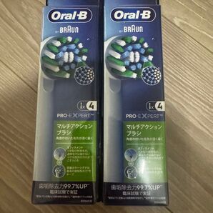 【新品未開封】オーラルB BY BRAUN 先進的マルチアクションブラシ 4本入り×2箱