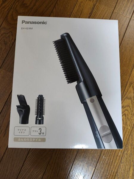 Panasonic ヘアアイロンブラシ EH-KE4M イオニティマイナスイオン 2025年製