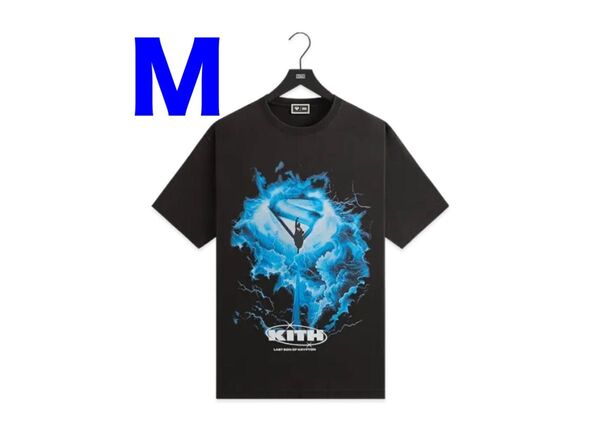 Mサイズ Kith x Superman Lightning Vintage Tee スーパーマン キス tシャツ