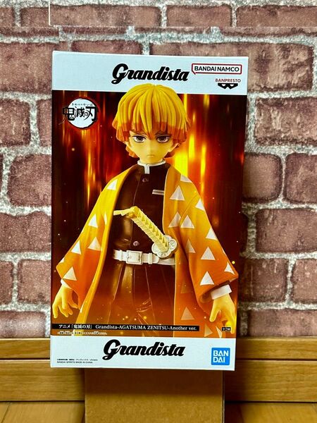 ナムコ限定 鬼滅の刃 フィギュア Grandista AGATSUMA ZENITSU 我妻善逸 A 通常カラー 無限城