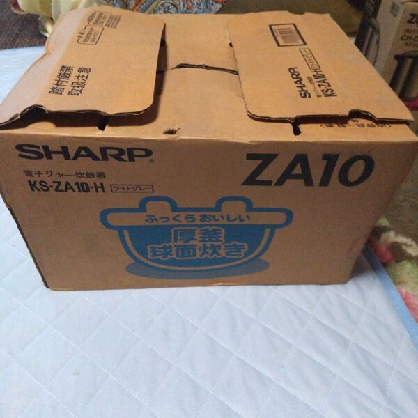 SHARP 電子ジャー炊飯器 KS-ZA10-H ライトグレー 未使用、調理器具、キッチン、キャンプ