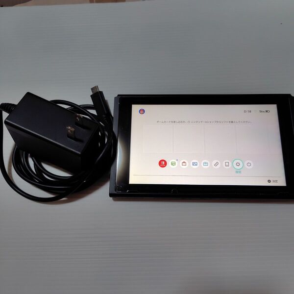 Switch Nintendo ニンテンドースイッチ 新型 スイッチ 任天堂 本体と純正アダプター