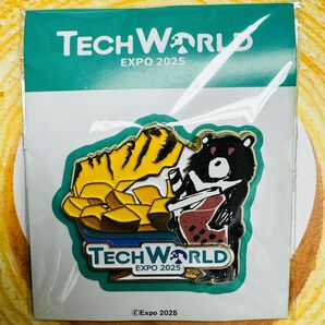最安値 大阪 関西 万博 テックワールド ピンバッジ TECH WORLD ピンバッチ 台湾 EXPO2025 レア 新品未開封