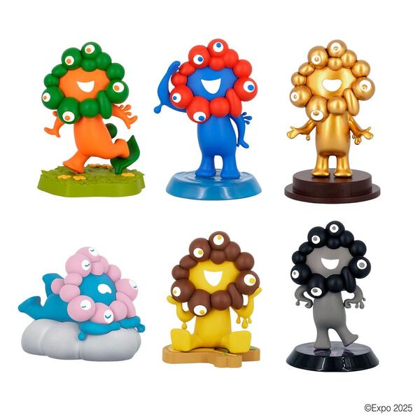 新品未開封 海洋堂 ミャクミャク フィギュア コレクション コンプリート BOX 6種 大阪関西 万博 EXPO2025 会場限定