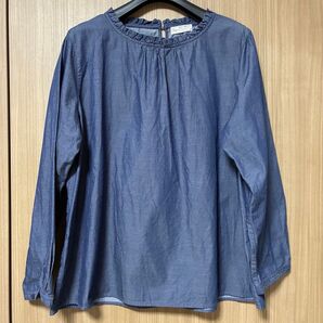 self+service セルフサービス コットン100%ブラウス XL