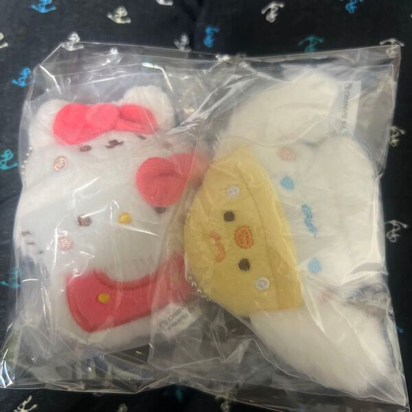 サンリオ ハヌルスタジオ マスコット ガチャ シナモロール ポポ キティ タルト