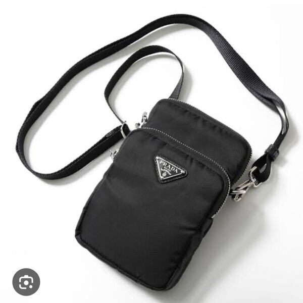 PRADA ショルダーバッグ ナイロン 黒 2ZT024