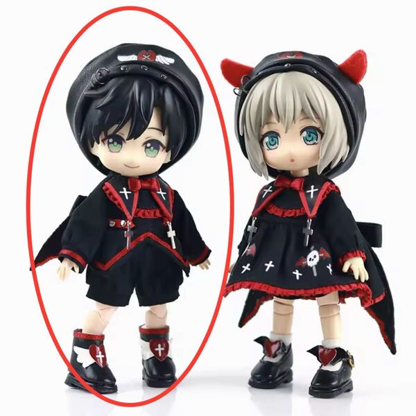 ダークリトルデビル ドール服4点セット 男の子用