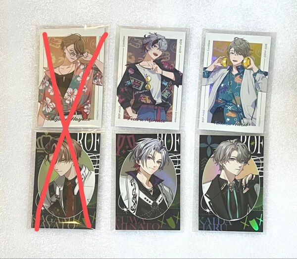 にじさんじ ROF-MAO 2nd LIVE フォト風カード 不破湊 甲斐田晴