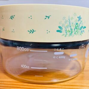 パイレックス PYREX ピチパック 耐熱ガラス製保存容器 レトロ