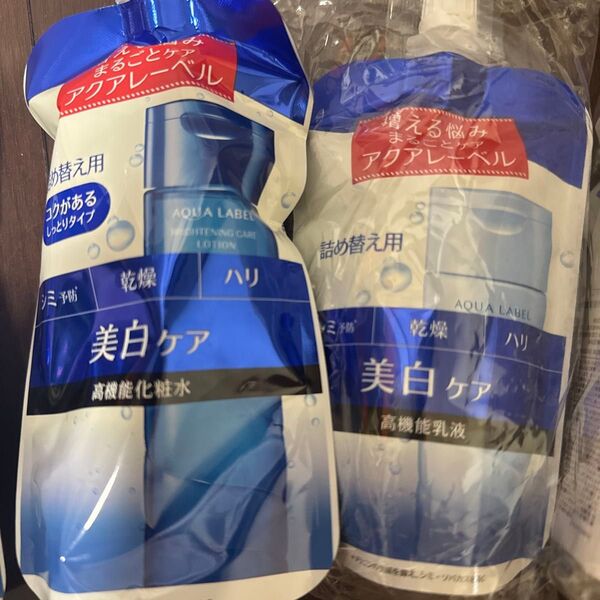 アクアレーベル ホワイトケア ローション RM(コクがあるしっとりタイプ) (詰め替え用) 180ml