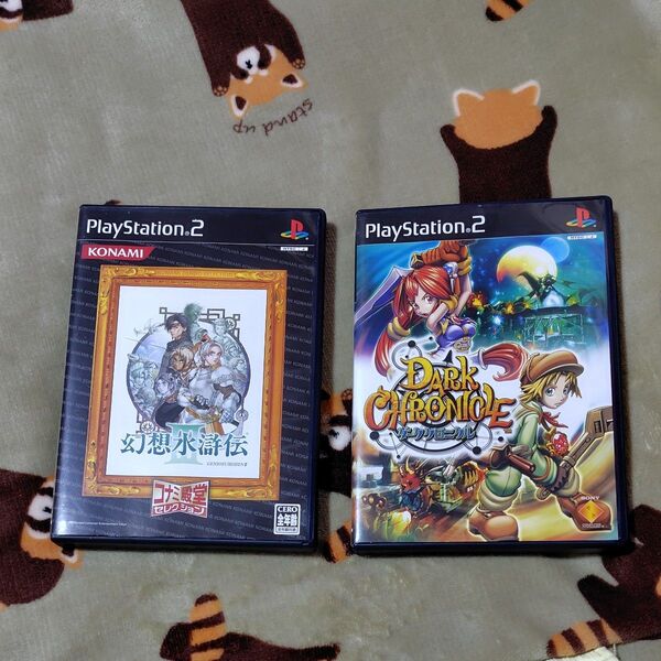 PS2 幻想水滸伝III & ダーククロニクル 2個セット