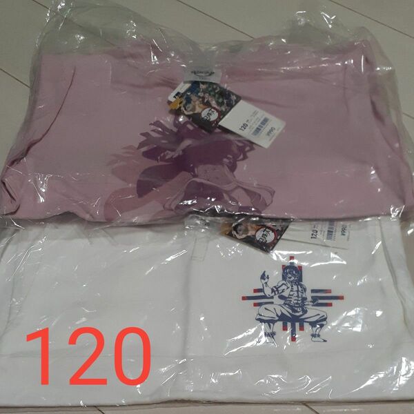 GU 鬼滅の刃 半袖 Tシャツ 120