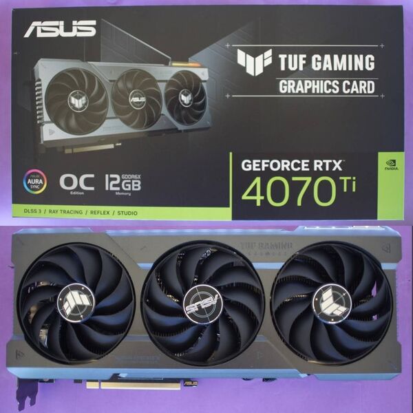 ASUS TUF Gaming GeForce RTX 4070 Ti OC Edition 12GB GDDR6X