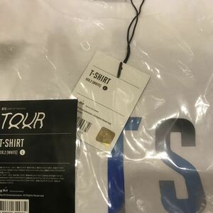 bts バンタン　防弾少年団　BTS MAP OF THE SOUL TOUR OFFICIAL MERCHANDISE 公式 グッズ Tシャツ　ホワイト ver.2 サイズ L ☆