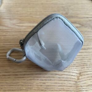最終お値下げ♪無印良品 ナイロンメッシュ コンパクトポーチ