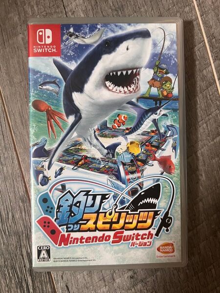 Nintendo Switch/ニンテンドースイッチ/任天堂/釣りスピリッツ/ゲームセンター/カセット/ゲームソフト