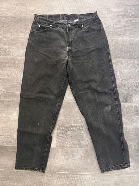 Levi's/リーバイス/ブラックデニム/Made In USA/テーパード/USA製/vintage/ビンテージ/アメカジ/LA
