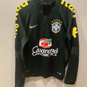 【レア】NIKEブラジル ナショナルチーム トレーニング トップジャージ S