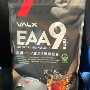 新品 未開封 バルクス EAA9 必須アミノ酸 500g コーラ風味