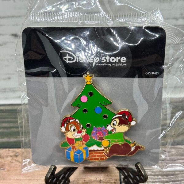 チップとデール クリスマス ピンバッジ ディズニーストア JDS